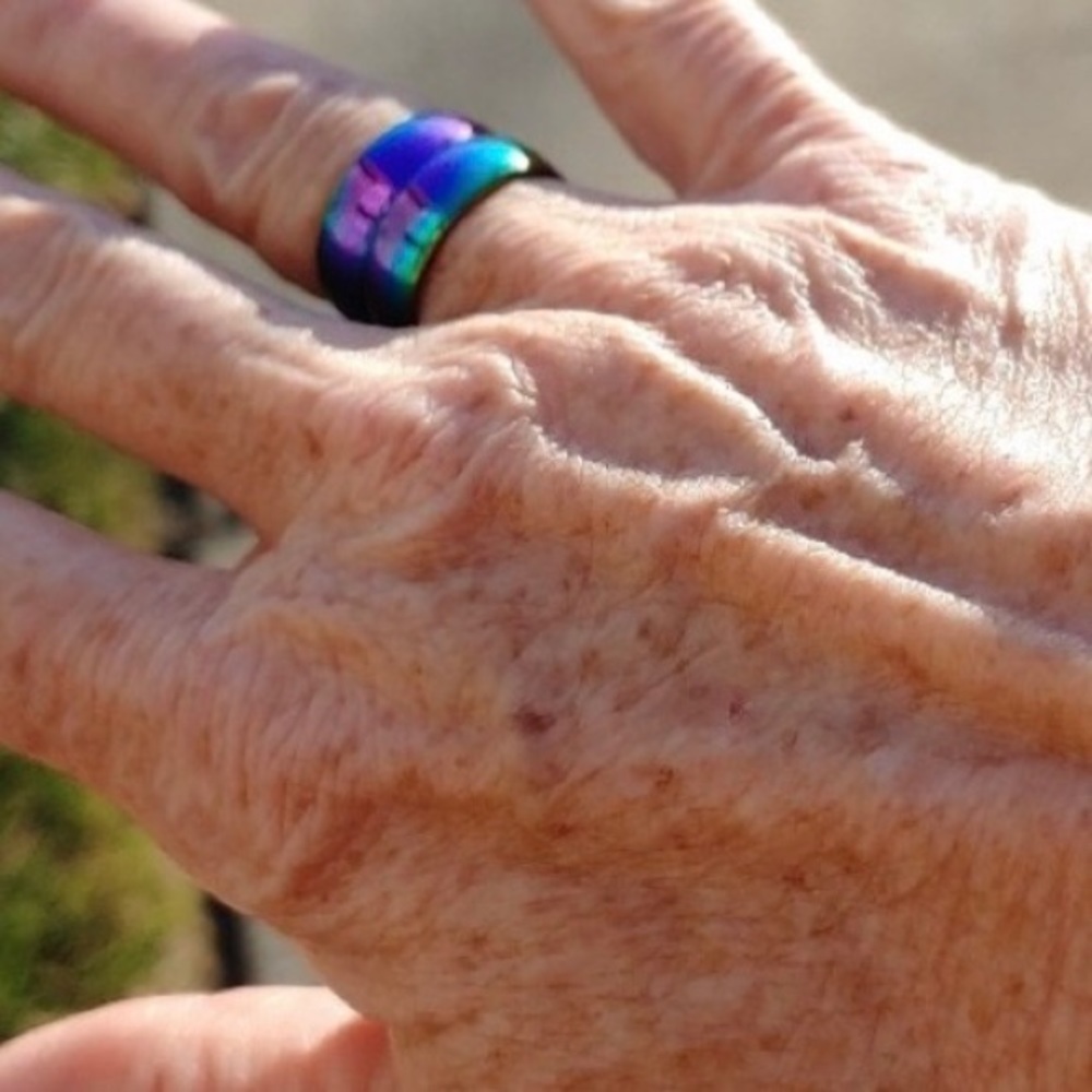 Stainless Steel Rainbow Band - Picture 4 of 5